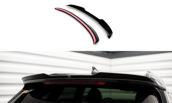 Maxton Spoiler Cap Hyundai Tucson Mk4 - Gloss Black