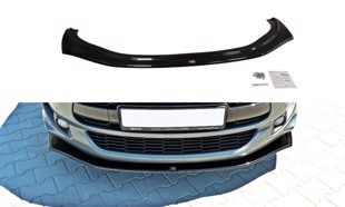 Maxton Front Splitter V.2 Citroen DS5 Facelift - Gloss Black