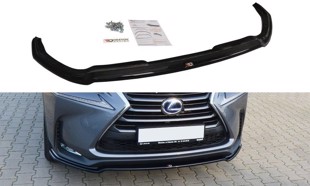 Maxton Front Splitter V.1 Lexus Nx Mk1 - Gloss Black