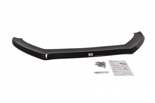 Maxton Front Splitter V.1 Audi S5 / A5 S-Line 8T Fl - Gloss Black