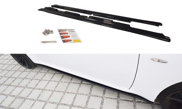 Maxton Side Skirts Diffusers Lexus Is Mk2 - Gloss Black