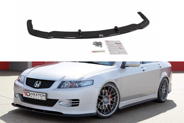 Maxton Front Splitter Honda Accord VIi Type-S - Gloss Black