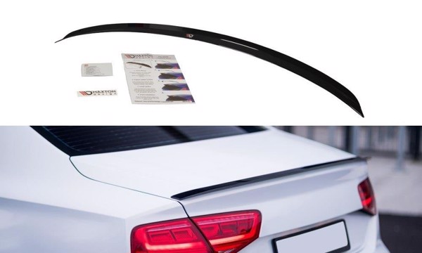 Maxton Spoiler Cap Audi A8 D4 - Gloss Black