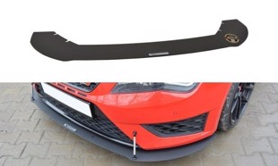 Maxton Front Racing Splitter Seat Leon Iii Cupra / Fr