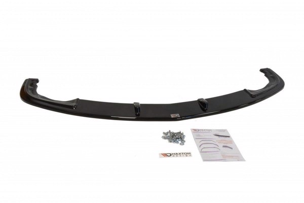 Maxton Front Splitter V.2 Mazda 3 Mk2 Mps - Gloss Black