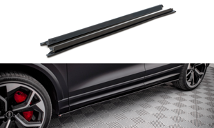 Maxton Side Skirts Diffusers Audi RSQ8 Mk1 - Gloss Black