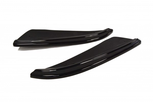 Maxton Rear Side Splitters BMW 5 Gt F07 - Gloss Black