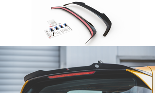 Maxton Spoiler Cap V.2 VW Golf 8 - Gloss Black