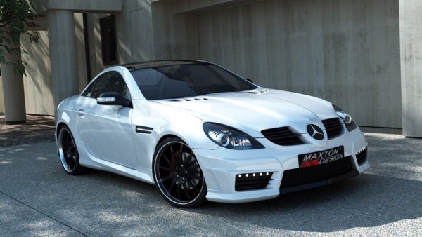 Maxton Side Skirts Mercedes Slk R171 (Slk R172 Amg Look) Abs Plastic