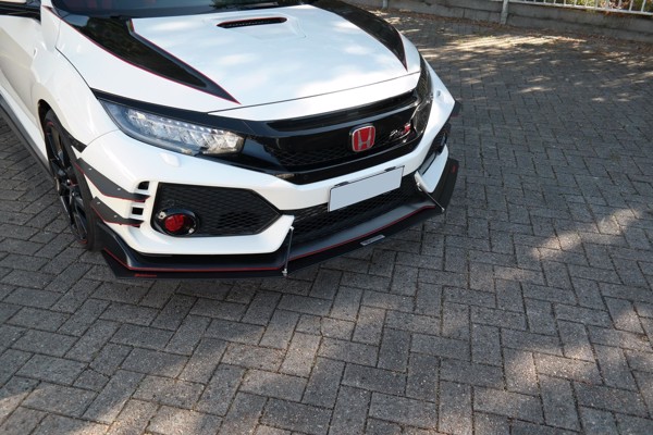 Maxton Front Racing Splitter V.1 Honda Civic X Type R