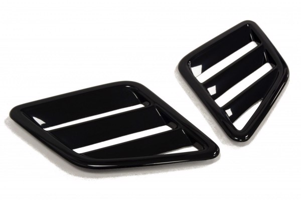 Maxton Bonnet Vents - Gloss Black