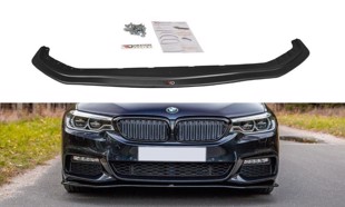 Maxton Front Splitter V.2 For BMW 5 G30/ G31 M-Pack - Gloss Black