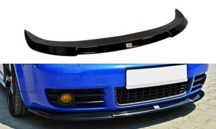 Maxton Front Splitter Audi S4 B6 - Gloss Black