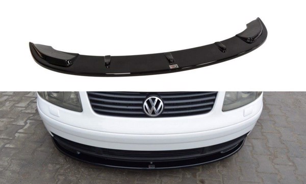 Maxton Front Splitter VW Passat B5 - Gloss Black