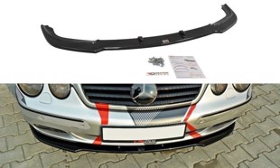 Maxton Front Splitter Mercedes Cl-Class C215 - Gloss Black