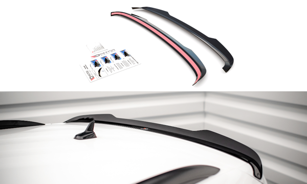 Maxton Spoiler Cap Volkswagen Tiguan Mk2 - Gloss Black