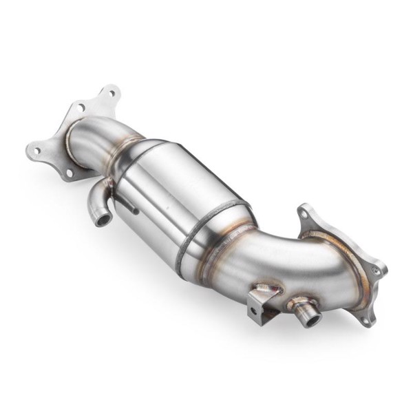 RM Motors Downpipe HONDA Civic Type R X 2.0T + CATALYST Emission standard - Euro 4, Capacity - 200 cpsi