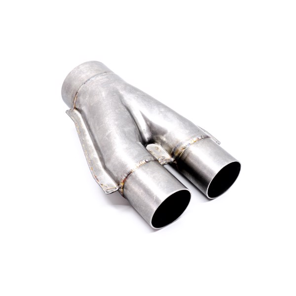 RM Motors Y-PIPE Exhaust tee Inlet diameter - 70 mm, Outlet Diameter - 2x50 mm, Spacing - 95