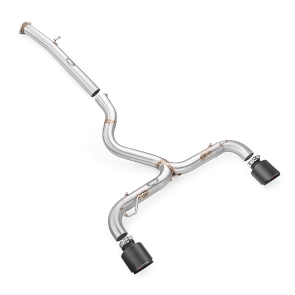 RM Motors Catback - middle and end silencer TOYOTA YARIS GR 1.6- Middle pipe,- RALLY,- 3