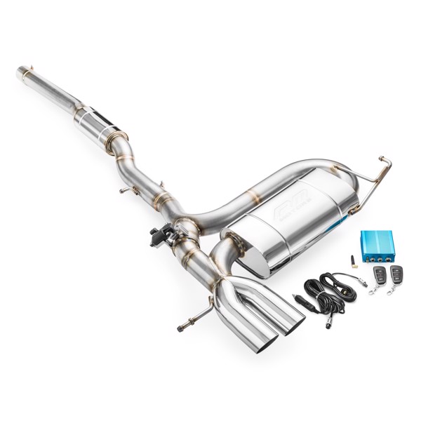 RM Motors Catback - middle and end silencer AUDI S3 8L 1.8T