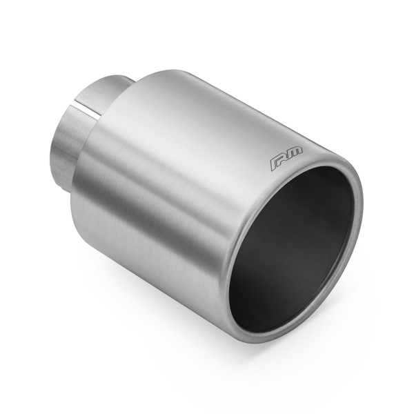 RM Motors RM Motors satin stainless steel exhaust tip KPZS Inlet diameter - 50 mm, Tip diameter - 101 mm, Including the clamp - Yes